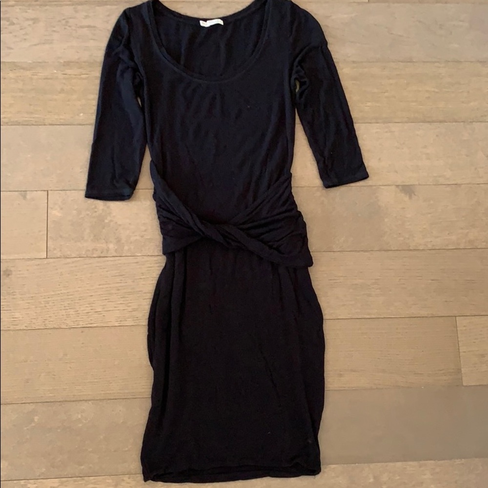Rachel Rachel Roy Black Twist Dress